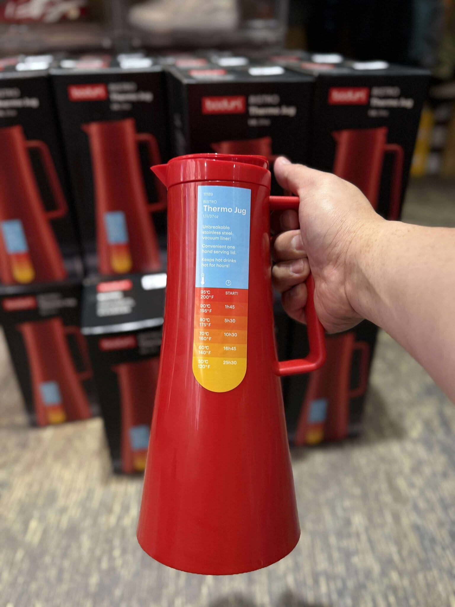 bodum 哥本哈根 保溫瓶 1.1L 丹麥品牌 葡萄牙製造