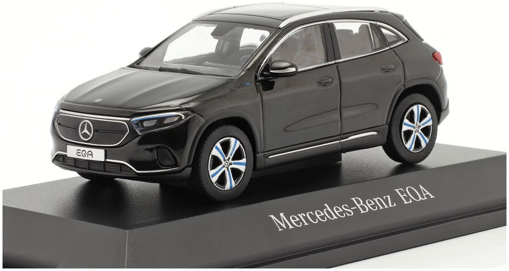1/43 Herpa Mercedes EQA (H243) 2021 Cosmos Black (B66960825)