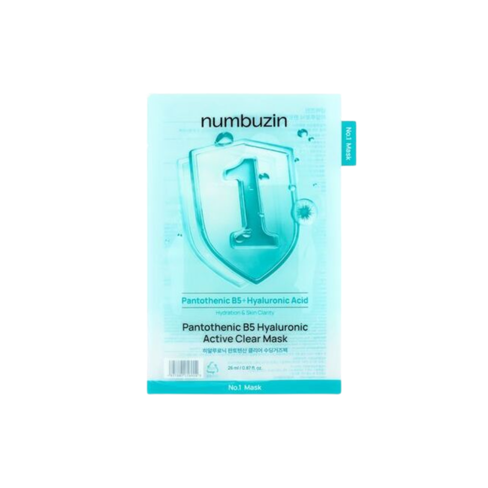numbuzin 數字面膜No.1 #B5玻尿酸舒緩面膜 [單片]