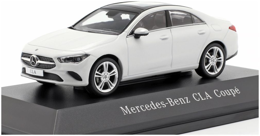 1/43 Spark Mercedes CLA Coupe (C118) 2019 Digital White (B66960470)