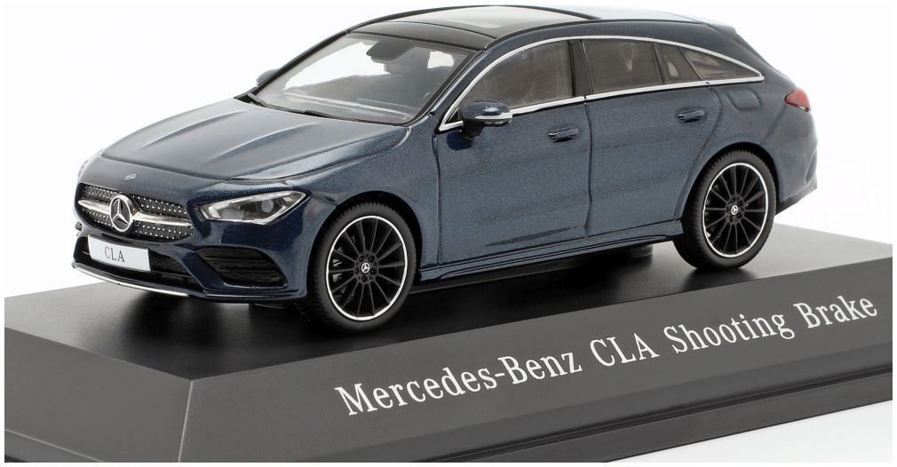 1/43 Spark Mercedes CLA Shooting Brake (X118) 2019 Denim Blue (B66960475)