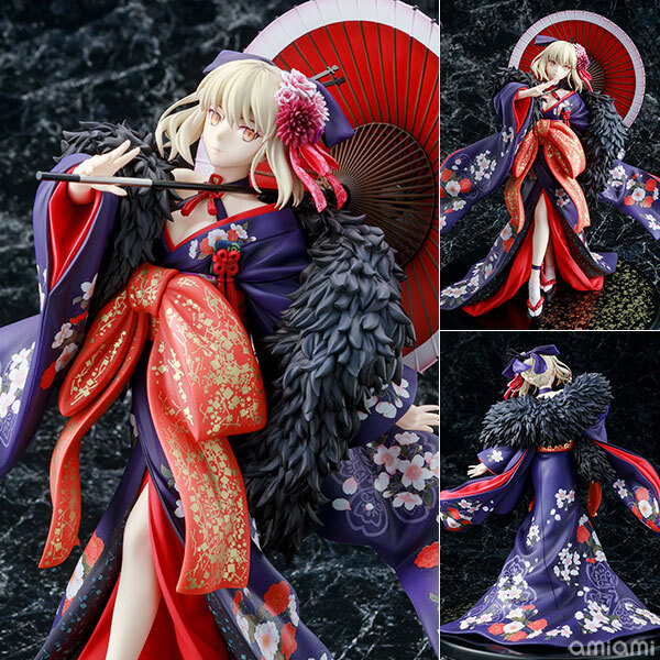 Mar KADOKAWA KDcolle Fate/stay night [Heaven's Feel] Saber Alter Kimono ver. 1/7 Complete Figure Pre-order