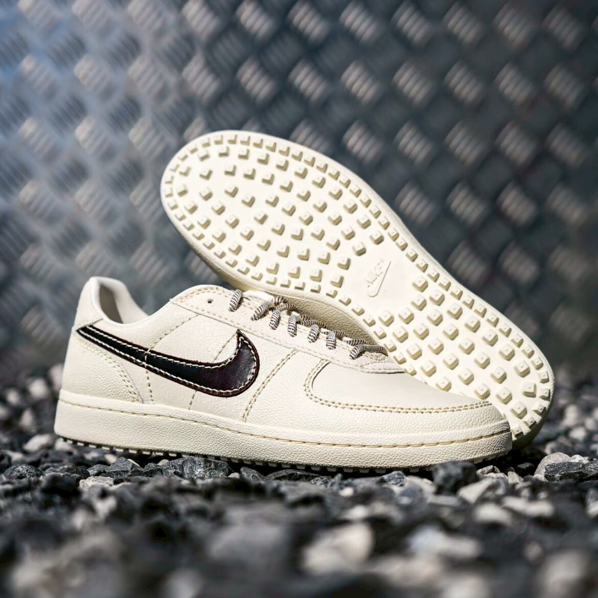 Nike Field General Soft Pearl Brown 咖啡牛奶 米白棕 縫線 復古 板鞋 休閒鞋