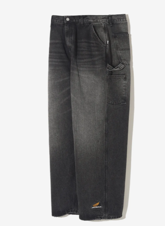 HONDA 本田 /  Washed Denim Pants_Black / HFS1DP301DBK /  AUG25
