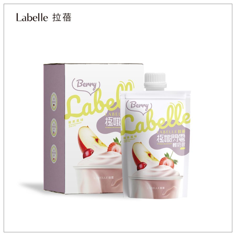 (箱購) LABELL 拉蓓 極孅閃電輕奶昔 35 gX6包X12盒