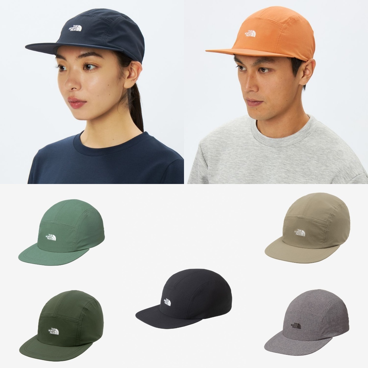 預購┃日本 THE NORTH FACE ACTIVE LIGHT CAP 防潑水 五分割 帽子