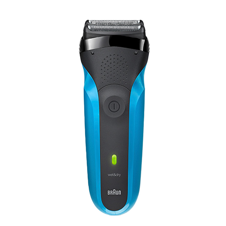Braun 德國百靈 送旅行盒 三鋒系列電鬍刀-藍色(310s)