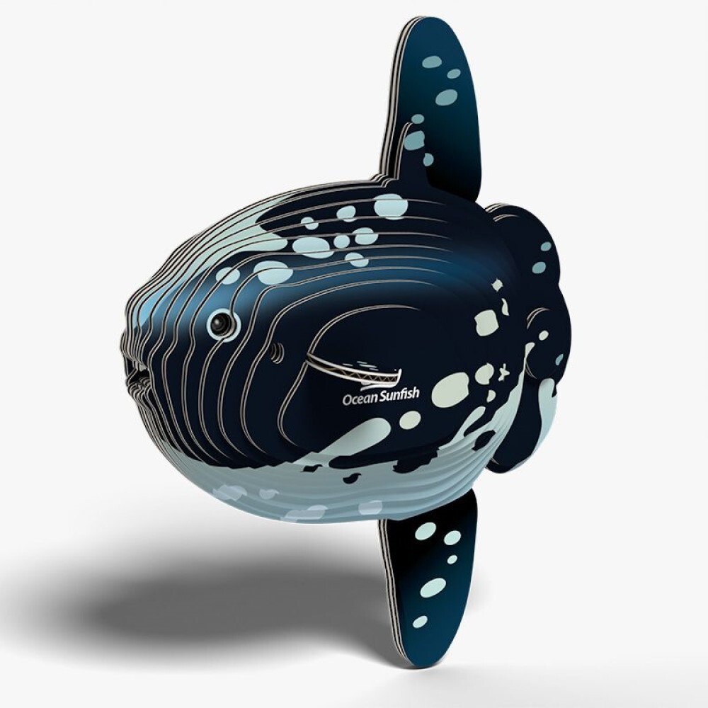 EUGY 3D Cardboard Kit Set Model - 132 Ocean Sunfish