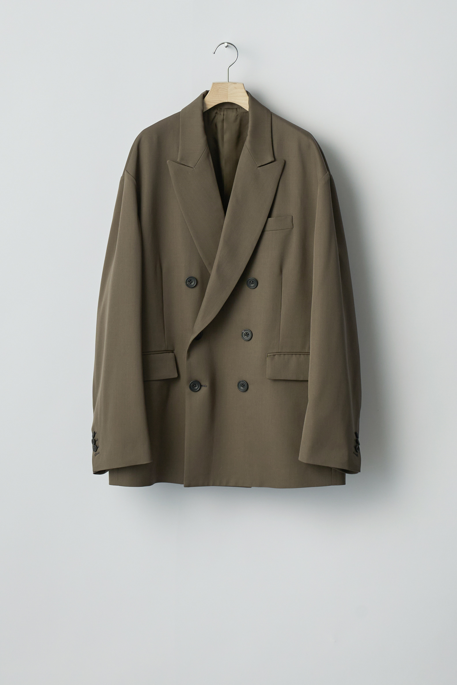 ssstein OVERSIZED DOUBLE BREASTED JACKET (3COL)