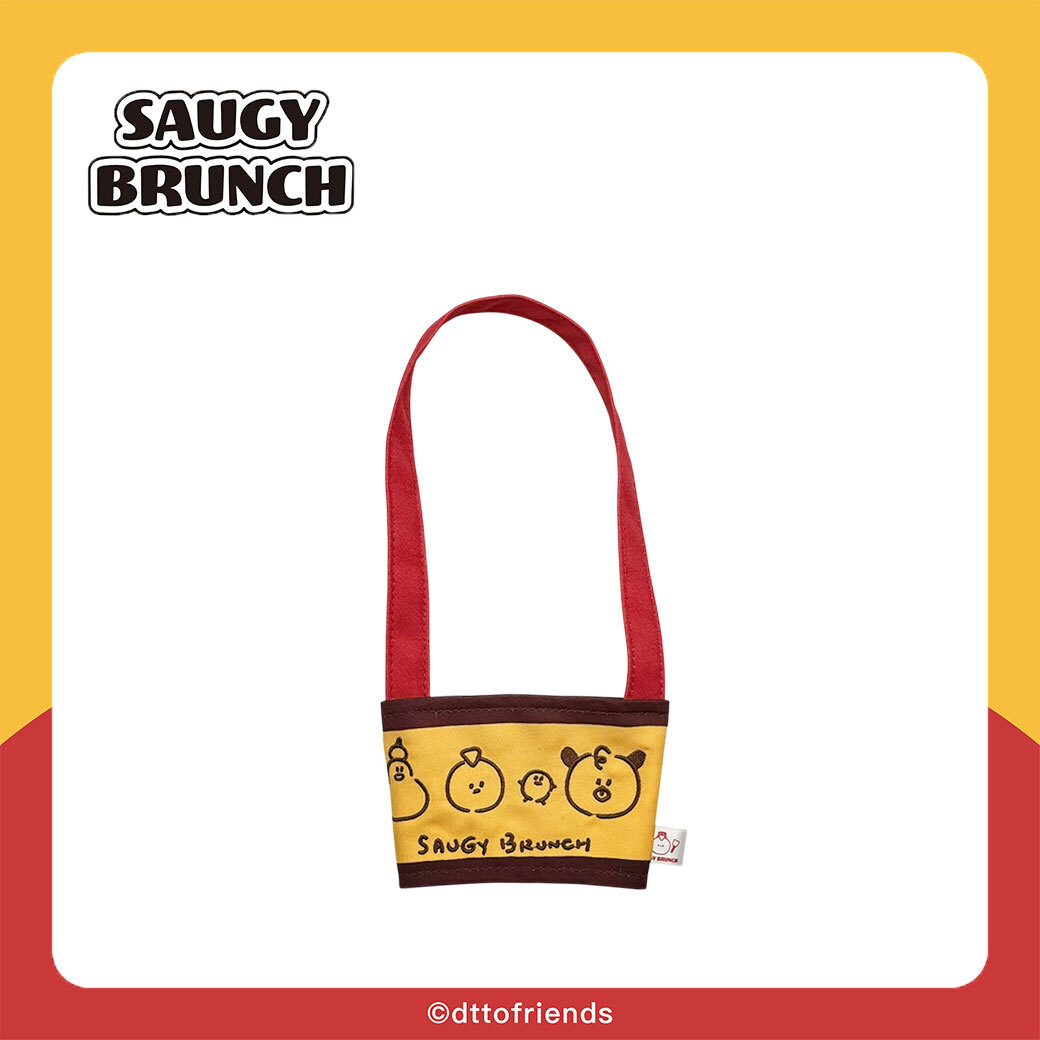 dtto friends-saugy brunch系列-飲料提袋-塗鴉風