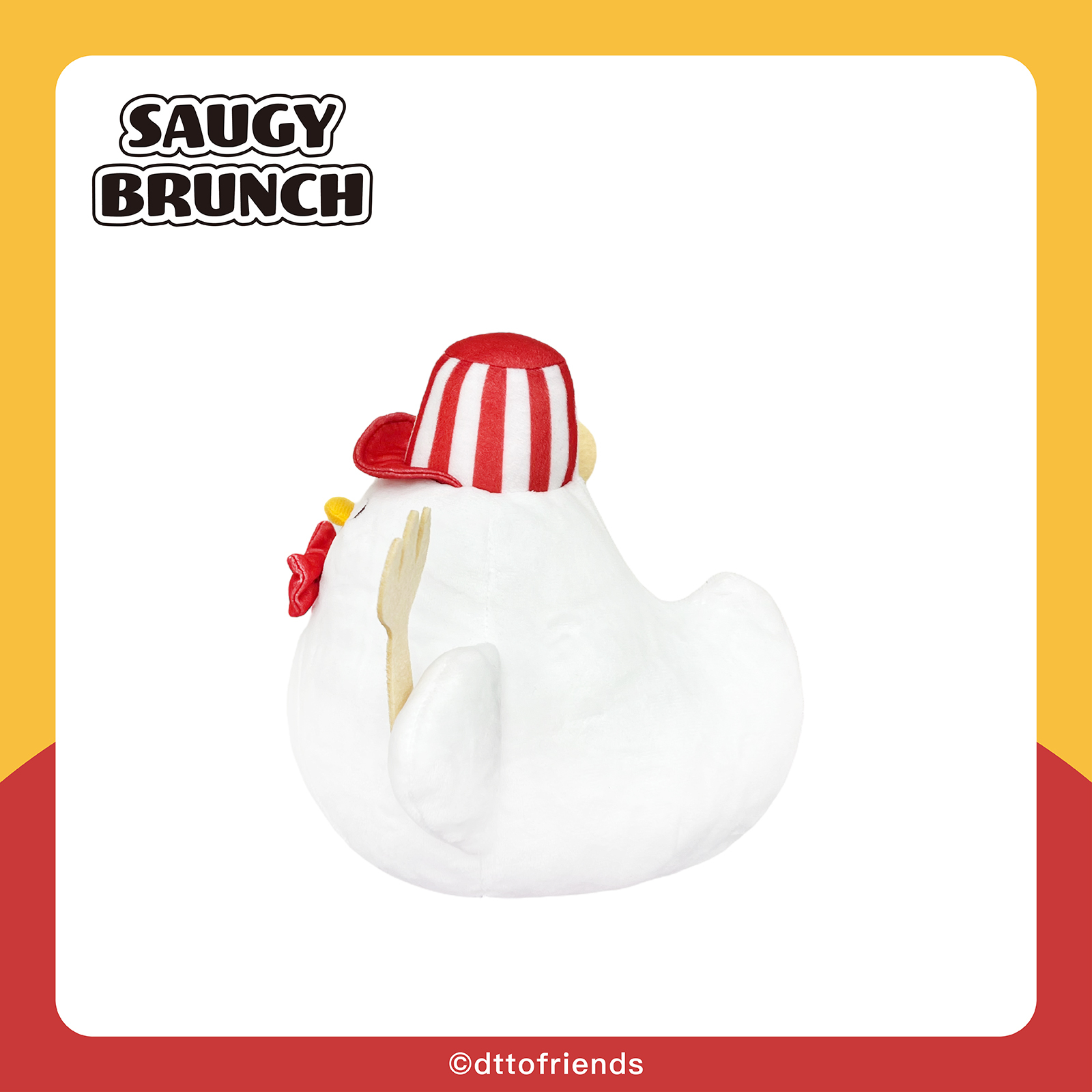 dtto friends-saugy brunch系列-絨毛娃娃(20cm)-Hoya