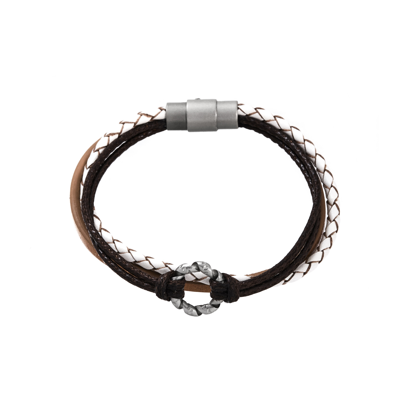 韓國,皮繩,磁吸式,手環,男生飾品