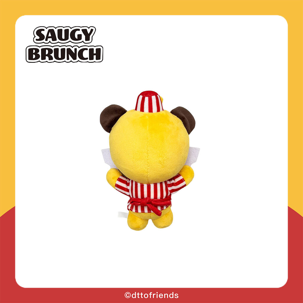 dtto friends-saugy brunch系列-絨毛娃娃(20cm)-Dinu