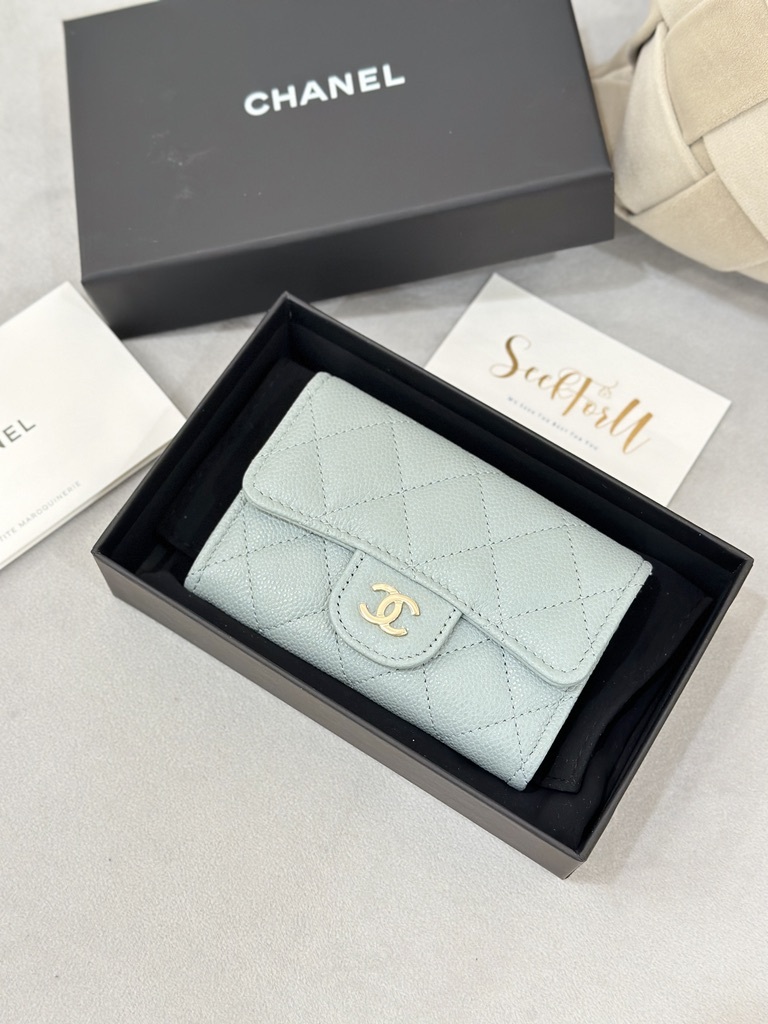 CHANEL Classic Flap Cardholder with zip AP4096