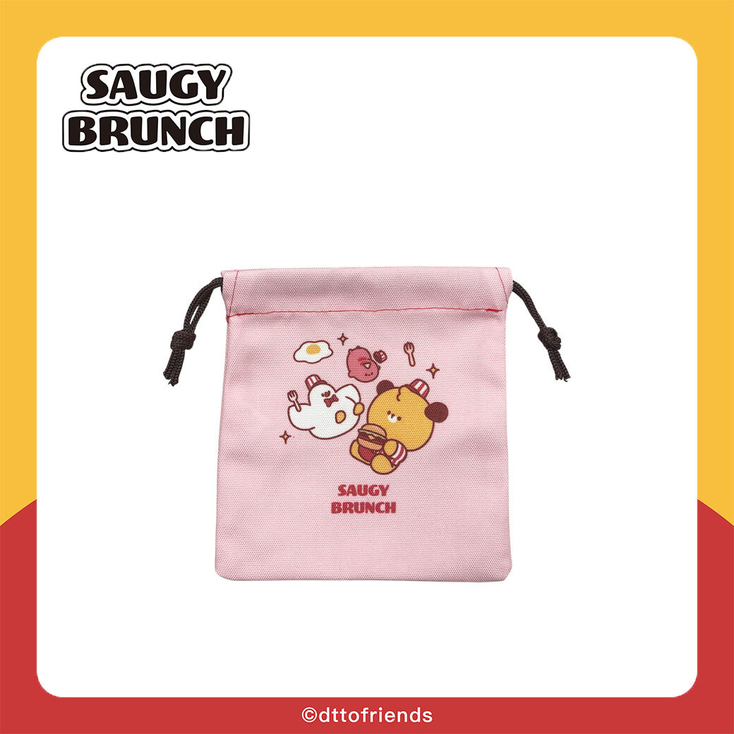 dtto friends-saugy brunch系列-束口袋-大家跳起來