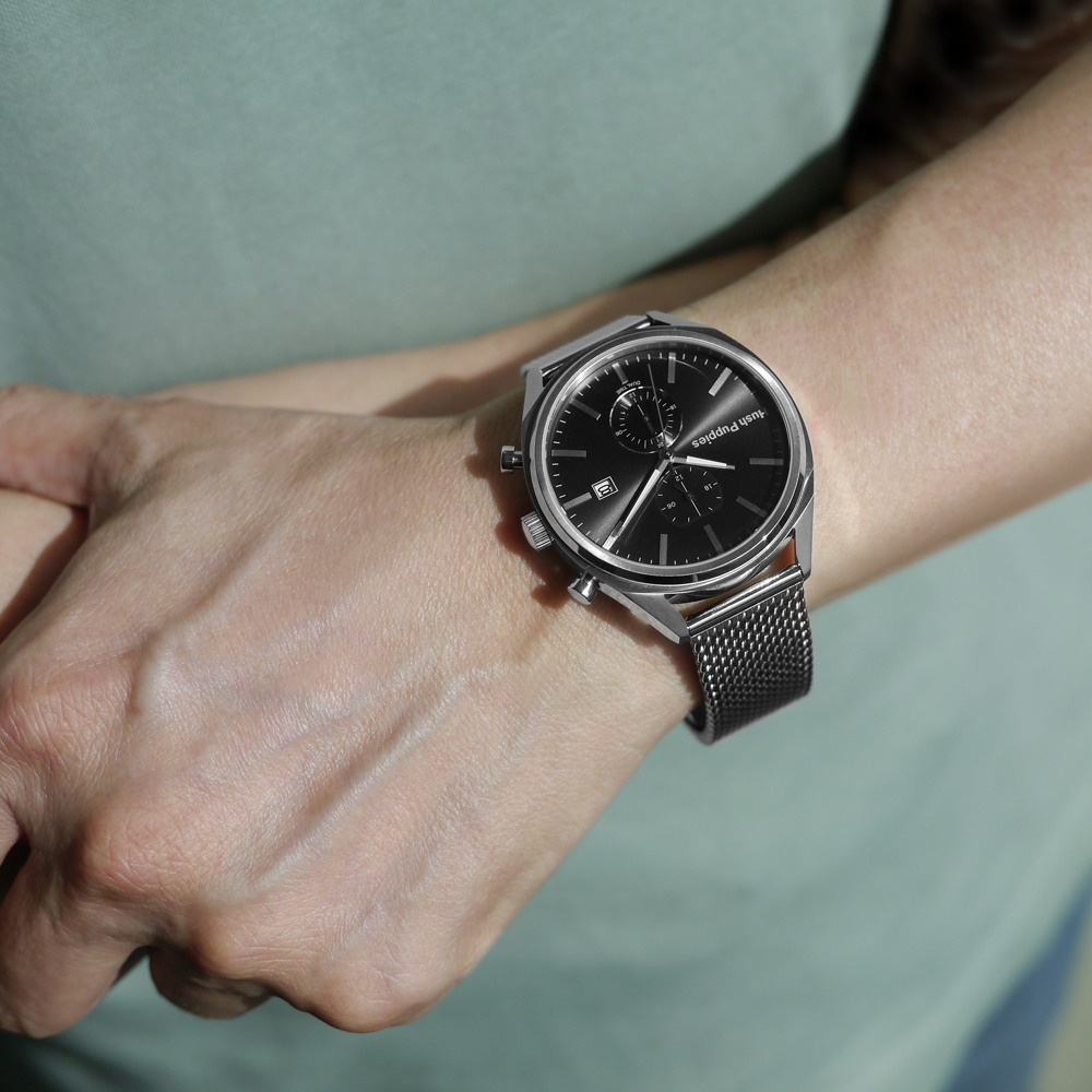 Orbz 世界行旅雙時區米蘭腕錶