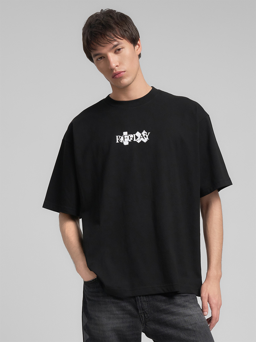 MARTIN GARRIX 聯名T-Shirt x REPLAY LOGO (黑色)