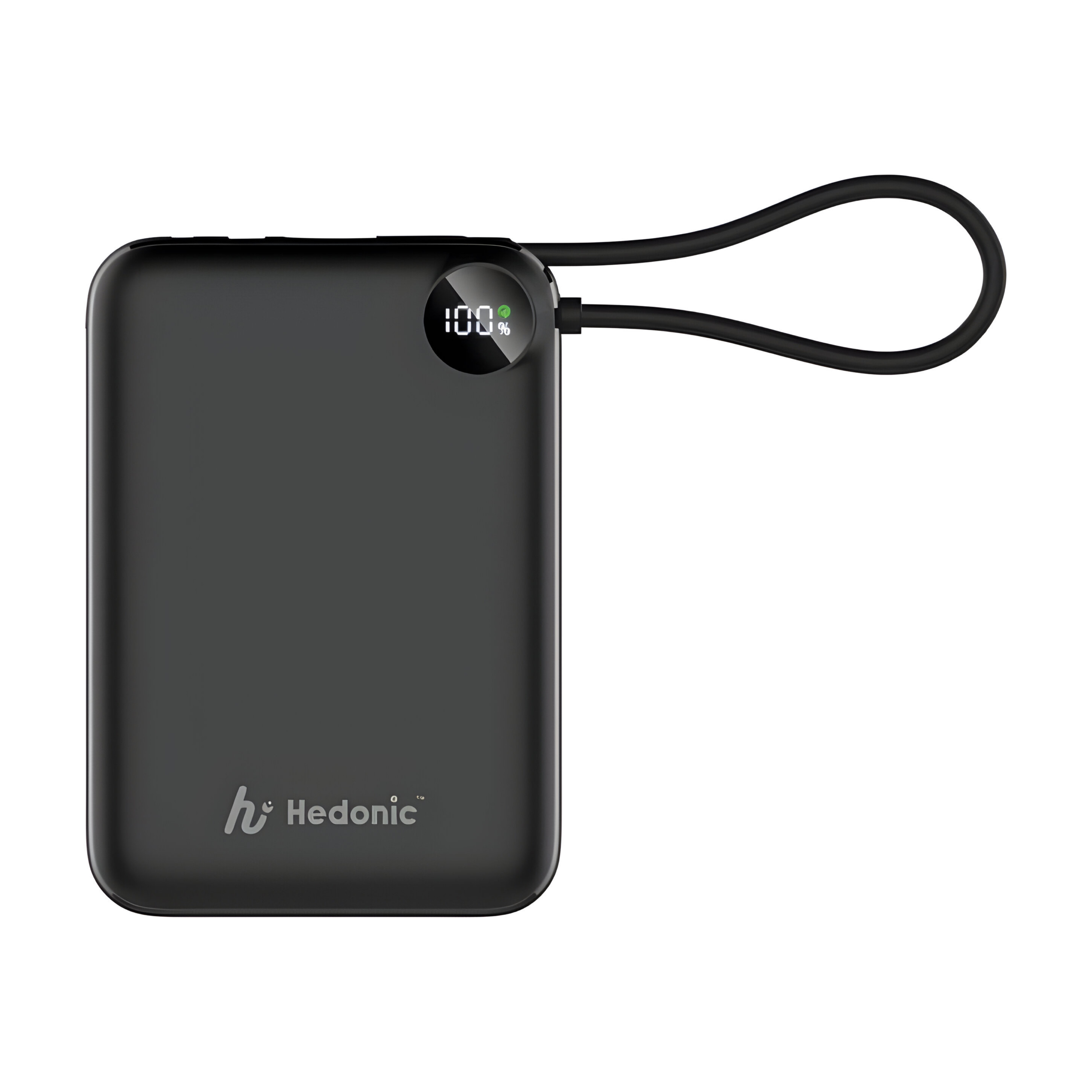 Hedonic 20000mAh (77Wh) PD 3.0 22.5W 内置充電線 USB-C 外置充電器 （CCC 認證）