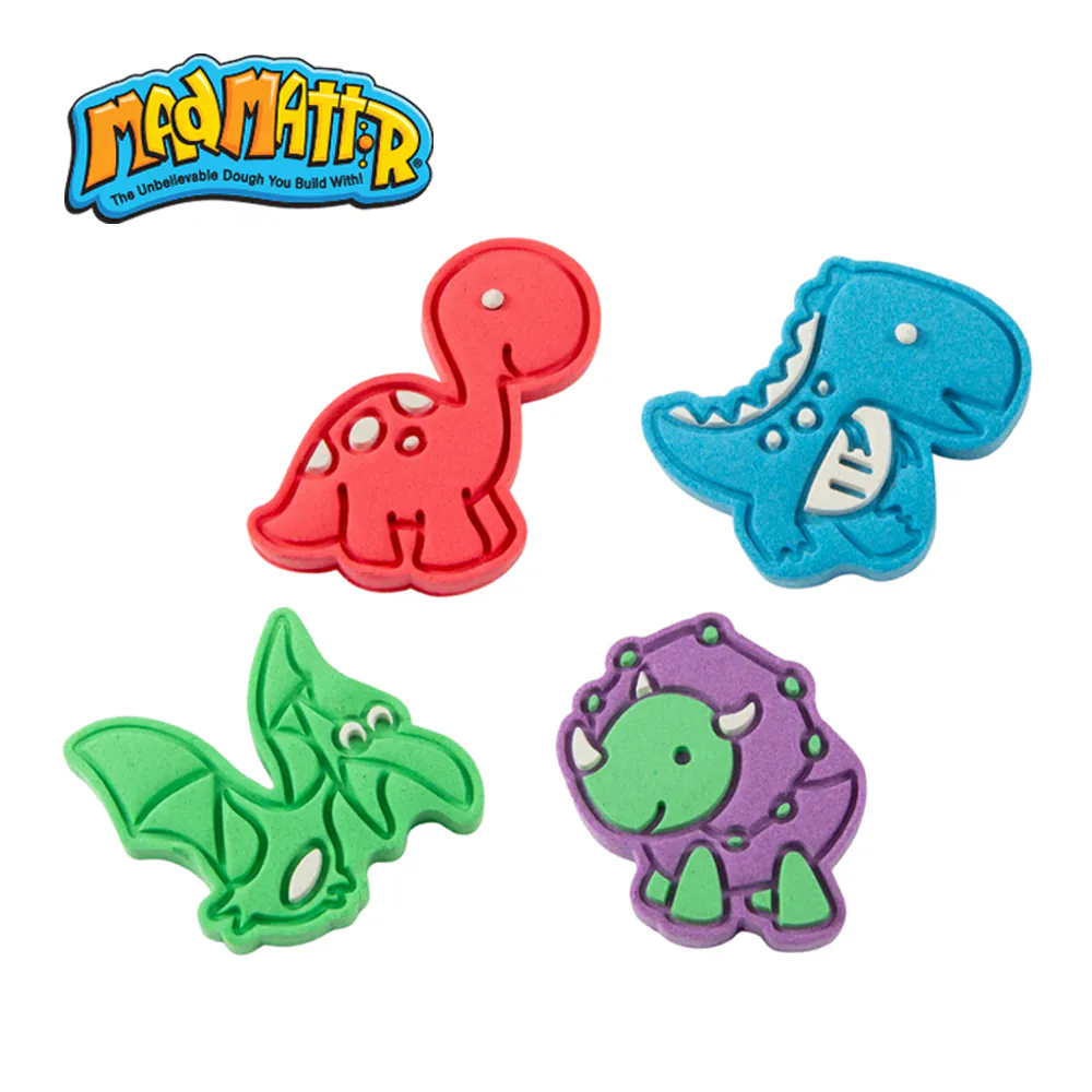 瑞典 Mad Mattr 瘋狂博士MM沙-恐龍造型創意禮盒組