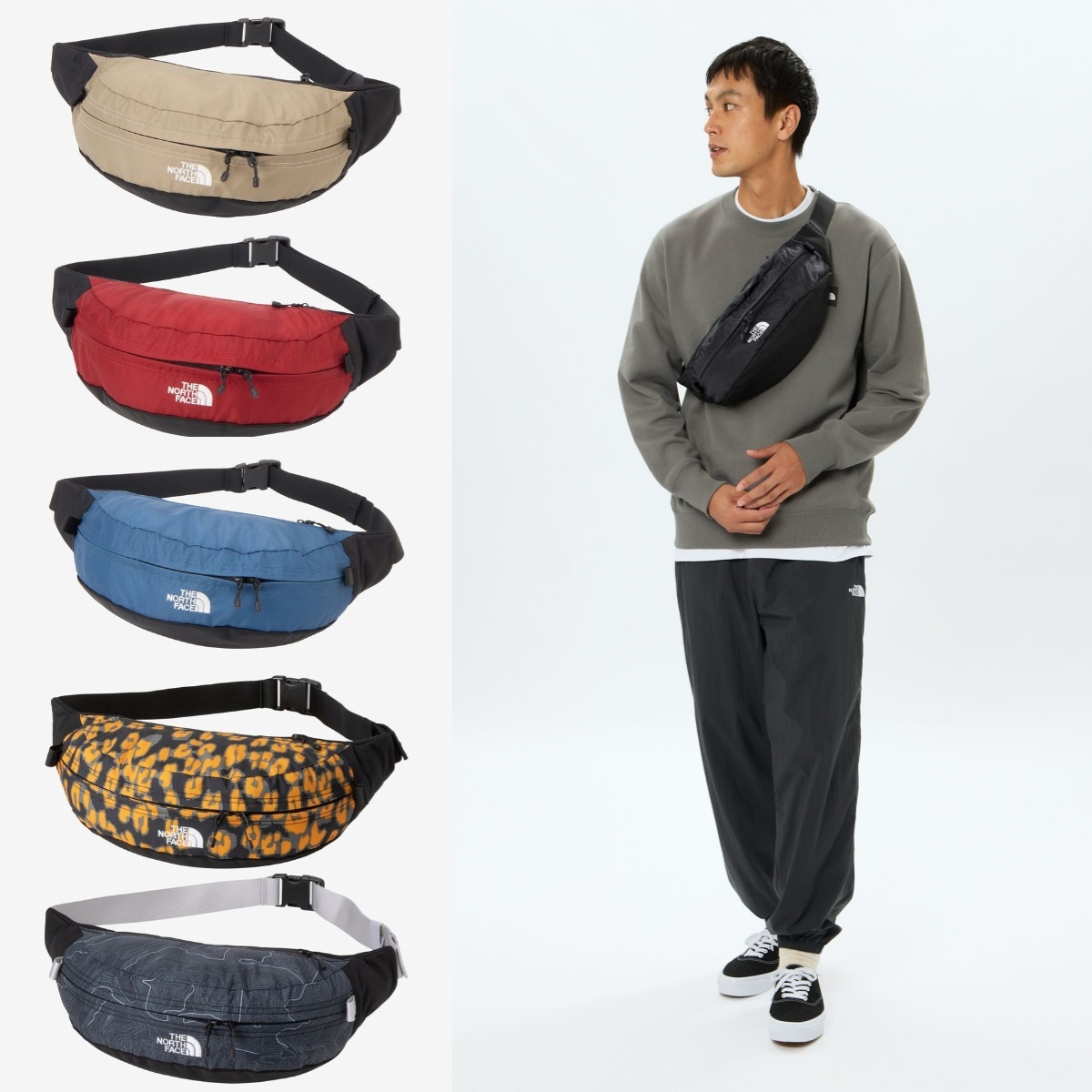 預購┃日本 THE NORTH FACE SWEEP 4L 斜背腰包