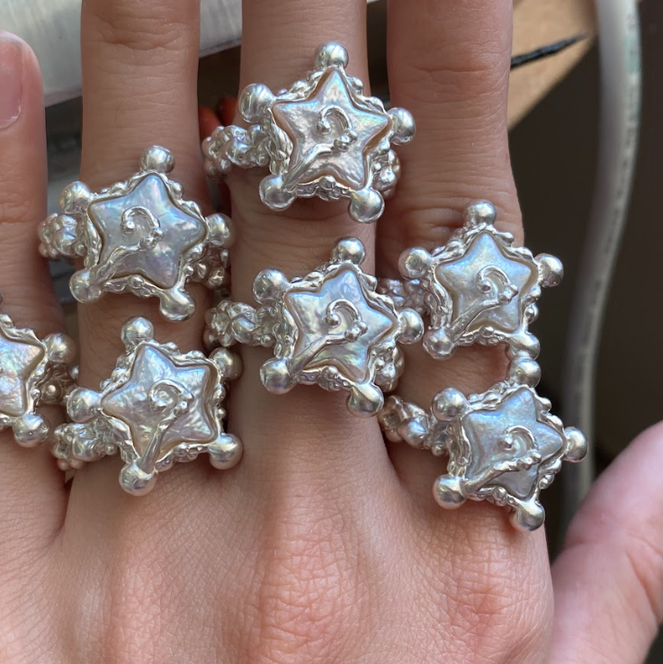 Ginger angel 星星戒指