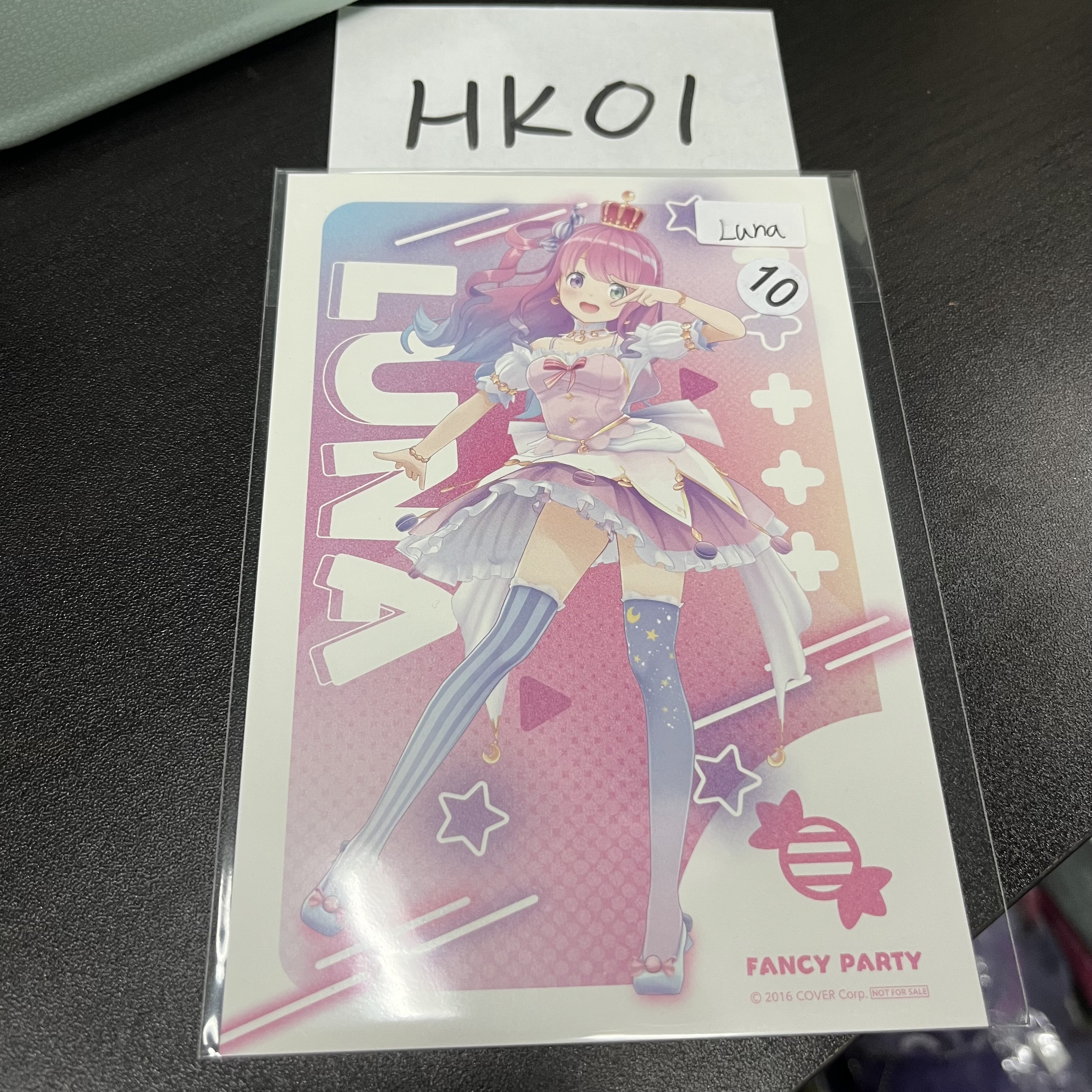Hololive LUNA 明信片 #HK01