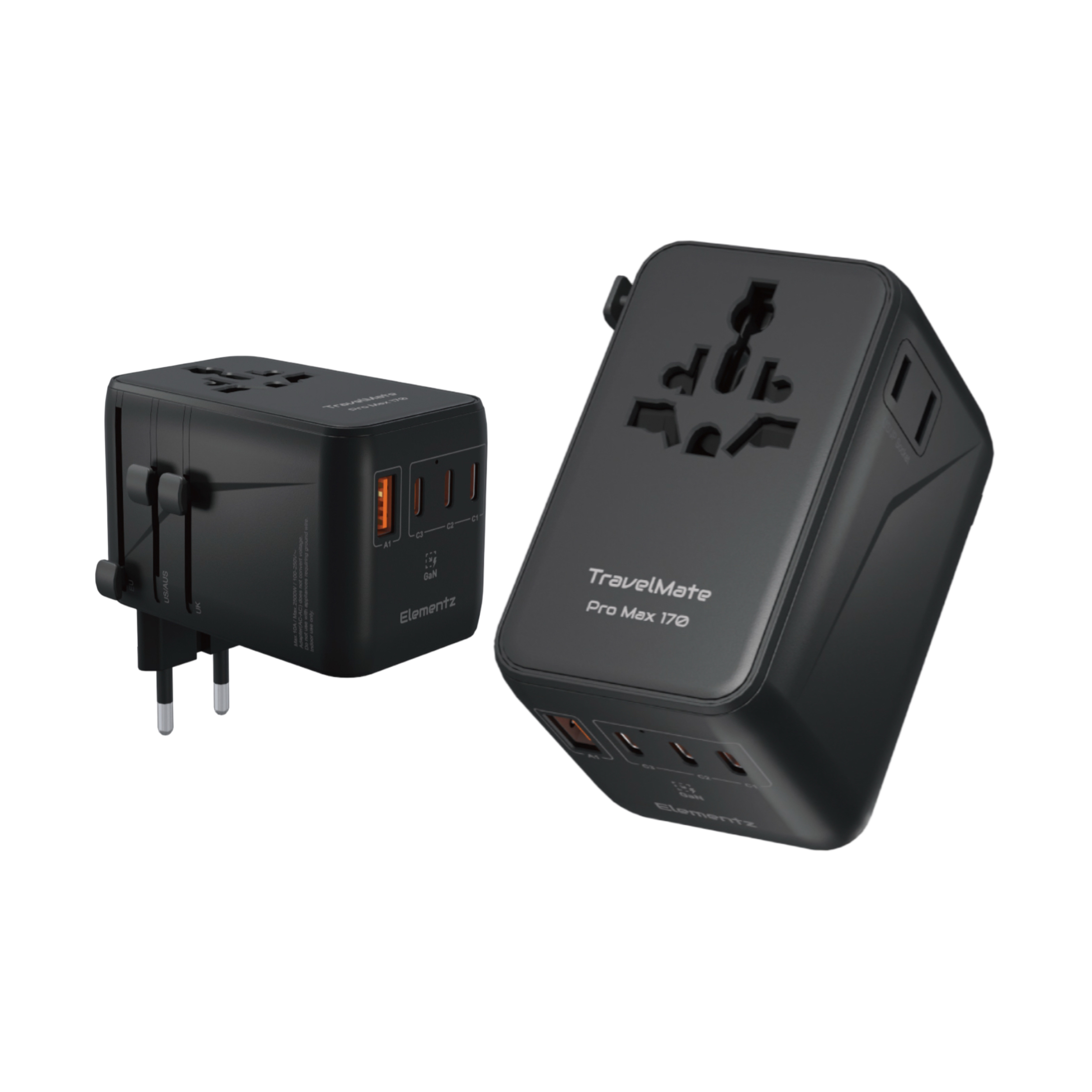 Elementz TravelMate Pro Max 170W 旅行轉插 (PT-W170)