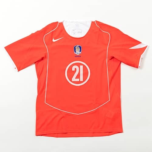 2004 韓國 復刻主場球衣 #21 J S PARK 朴智星