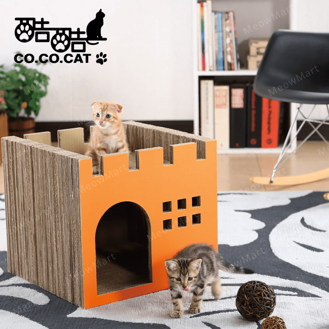 台灣CO.CO.CAT酷酷貓｜豪華城堡貓抓板