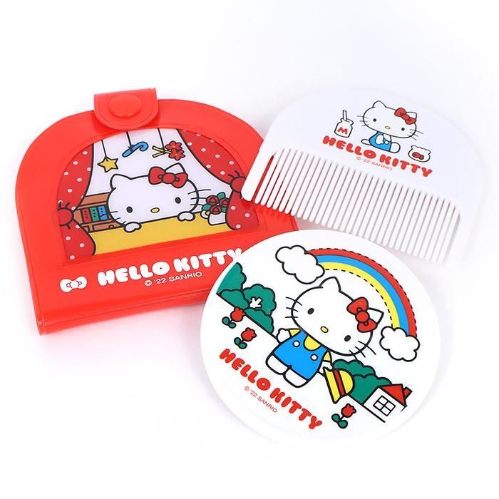 日版Sanrio 梳鏡連收納套套裝 永遠時尚雜貨系列