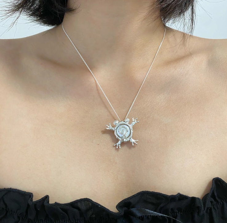 Ginger angel 快樂青蛙項鍊