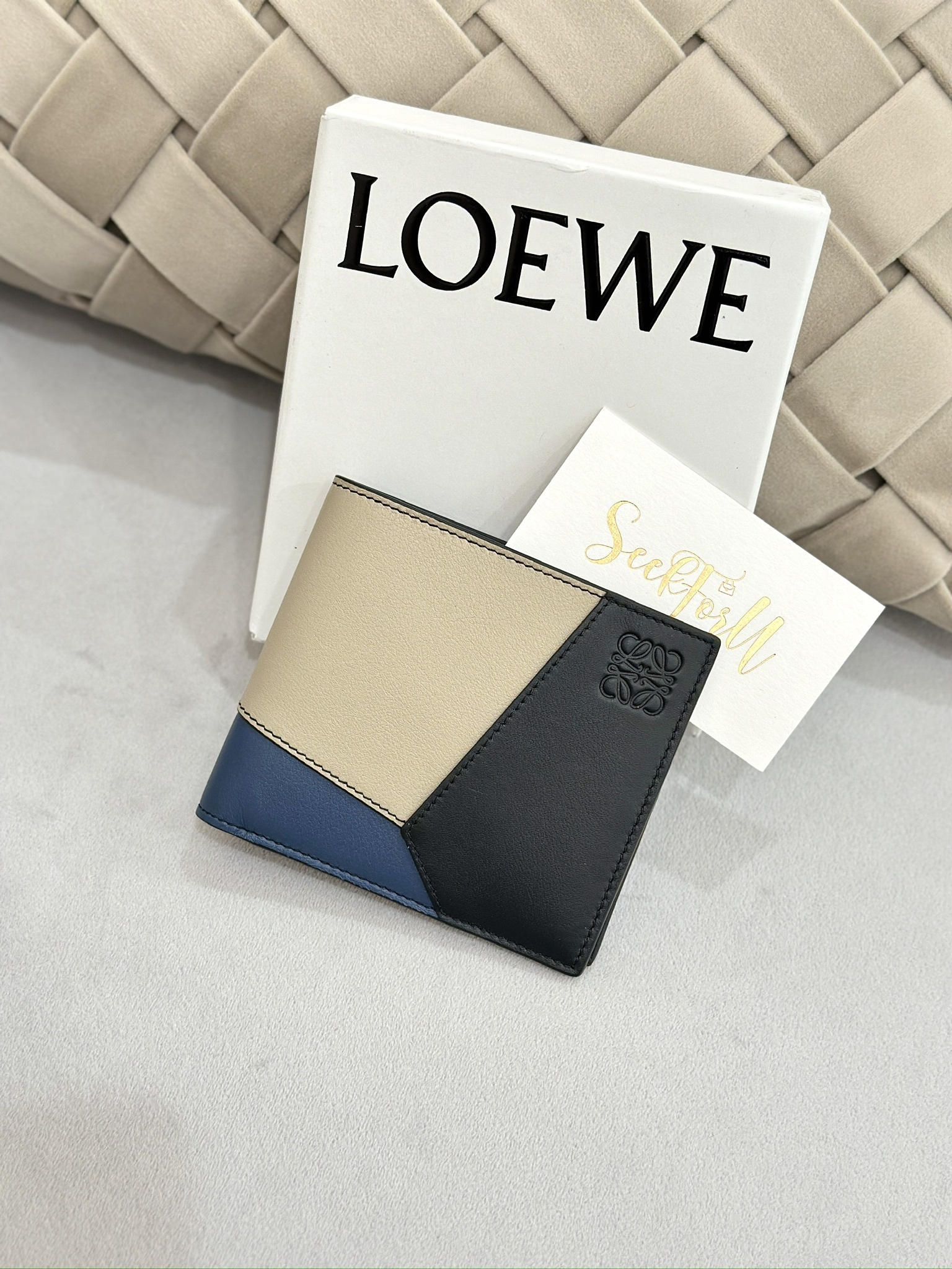 LOEWE Puzzle Bifold Wallet