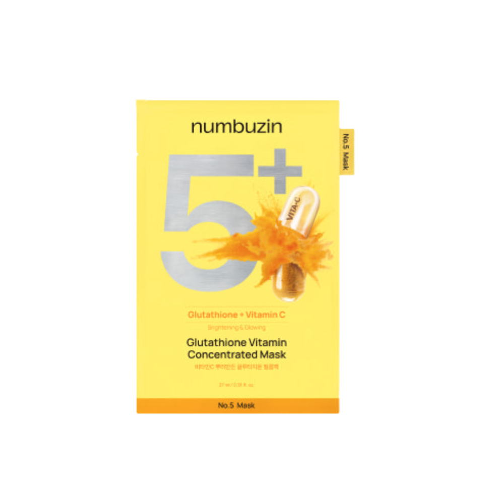 numbuzin 數字面膜No.5 #穀胱甘肽亮白面膜  [單片]