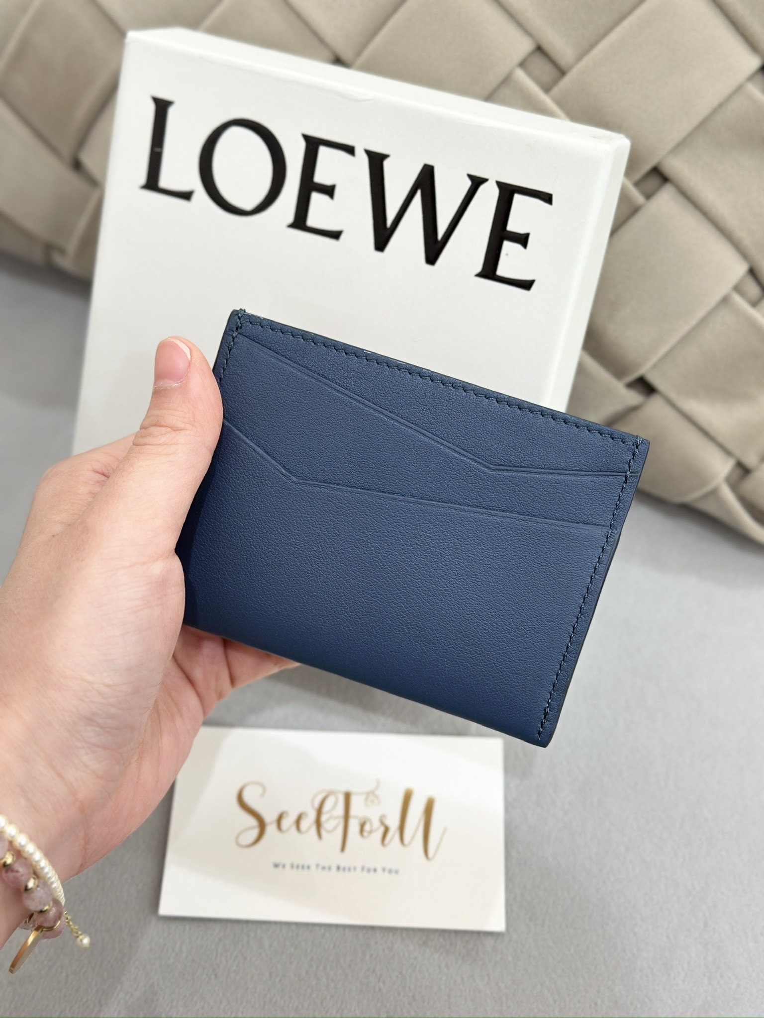 LOEWE Puzzle Plain Cardholder