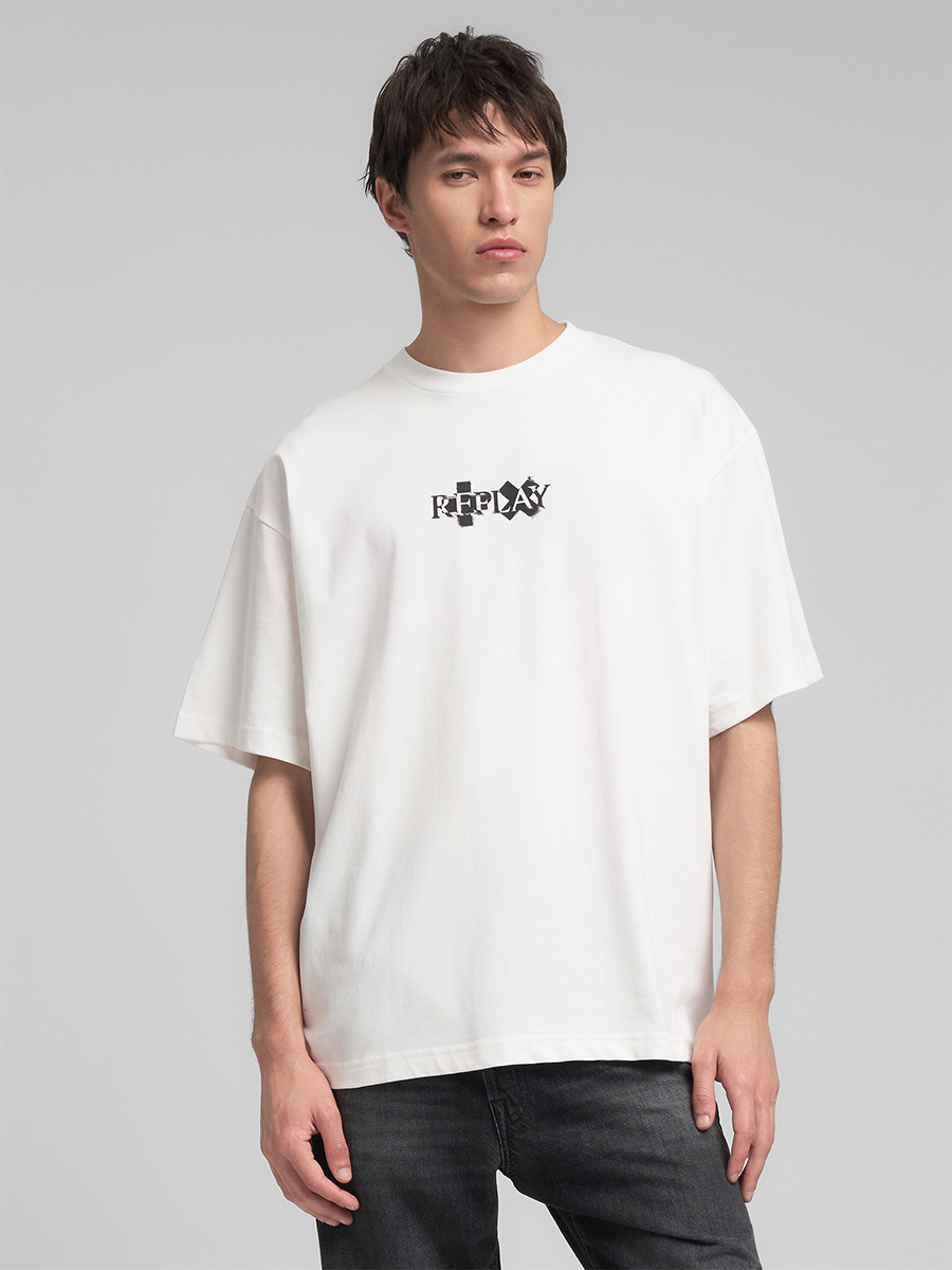 MARTIN GARRIX 聯名T-Shirt x REPLAY LOGO (白色)