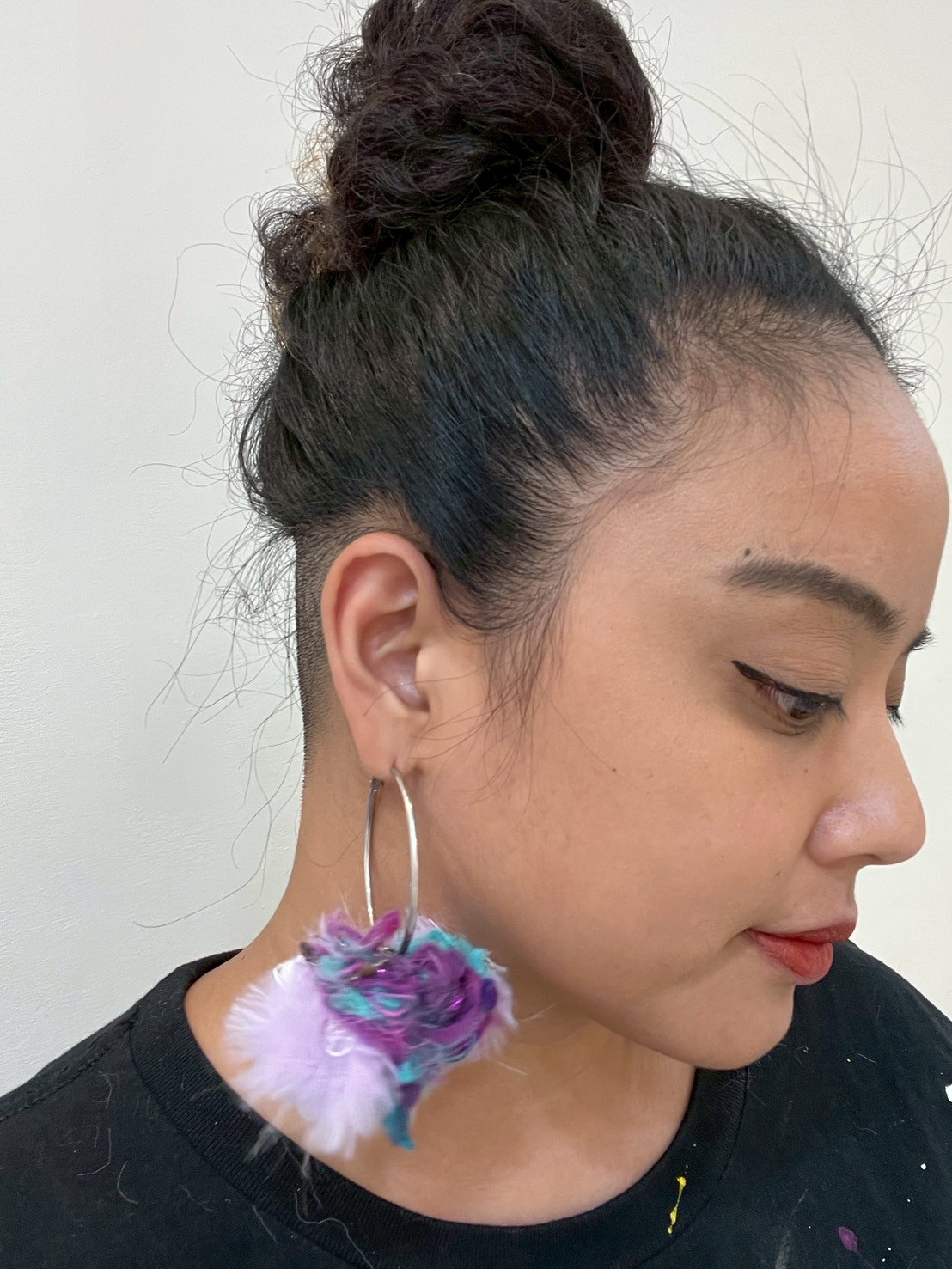 慕球手作 / 毛球耳環