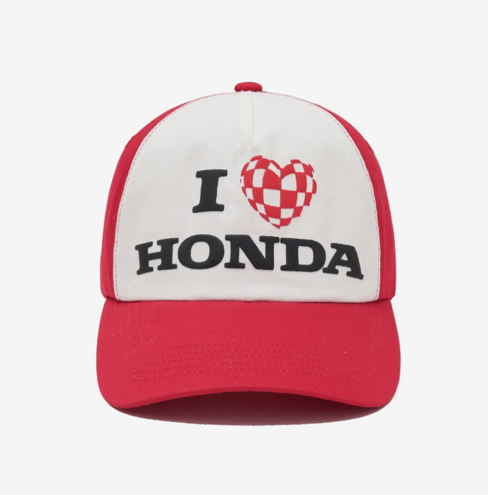 HONDA 本田 / I Love Honda Trucker Cap_Red / HFX2CA305ARD /  AUG25
