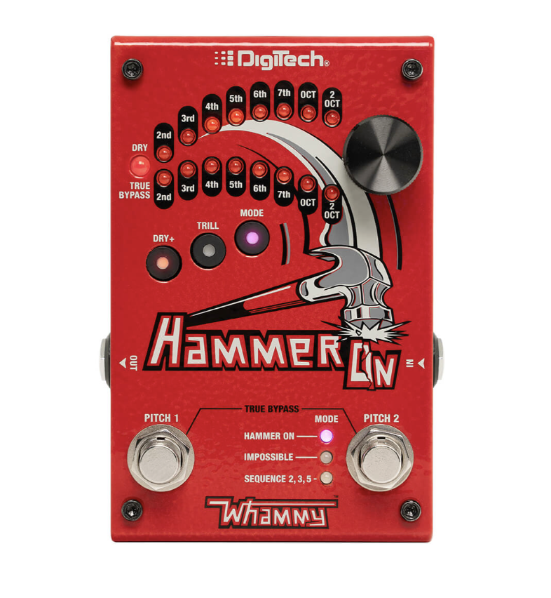 Digtech DigiTech HammerOn 數位音高移調效果器 — 三峽吉他 / Bass｜YA! 玩音樂