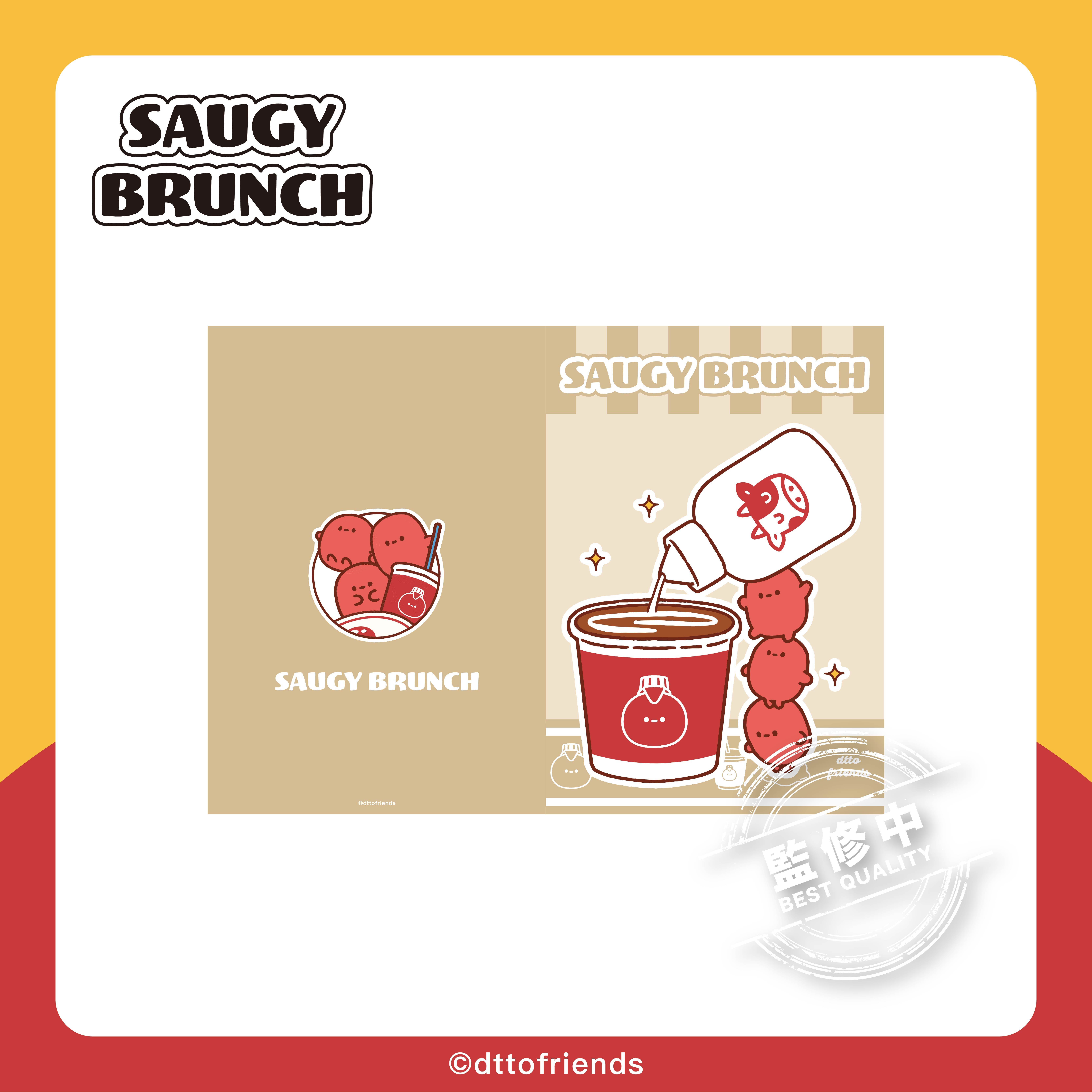 dtto friends-saugy brunch系列-L夾-小肉豆