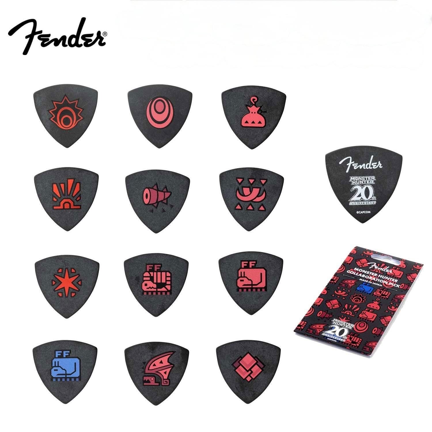 Fender 魔物獵人 盲盒 PICK 四片裝 MONSTER HUNTER — 三峽吉他 / Bass