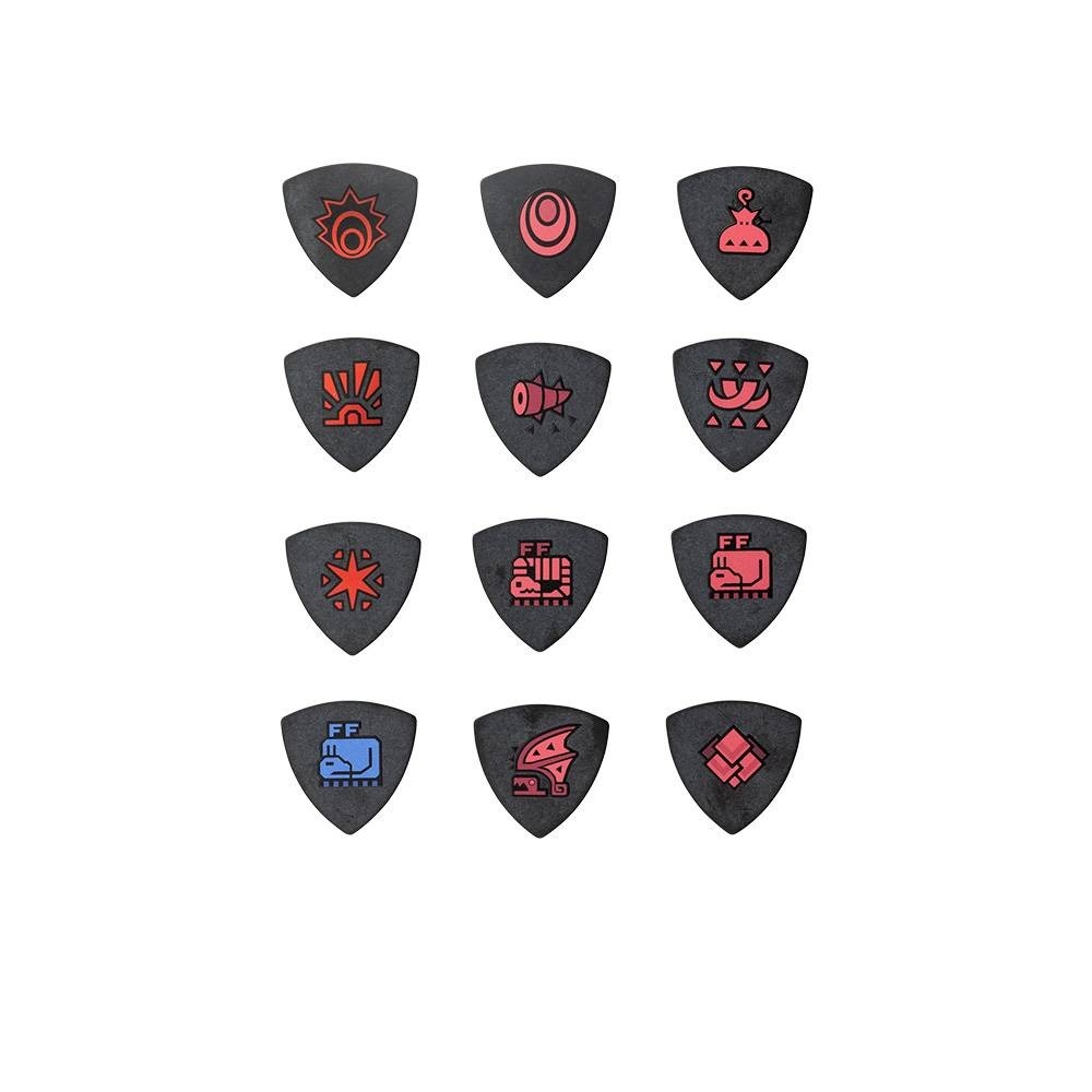 Fender 魔物獵人 盲盒 PICK 四片裝 MONSTER HUNTER 第 2 張圖片｜三峽吉他 / Bass