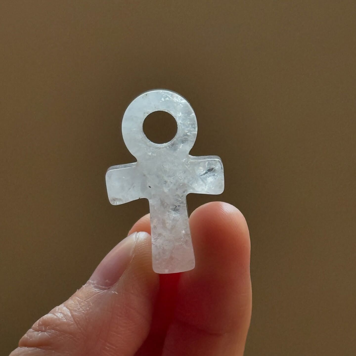 [原石] 白水晶 安卡生命之符 保護能