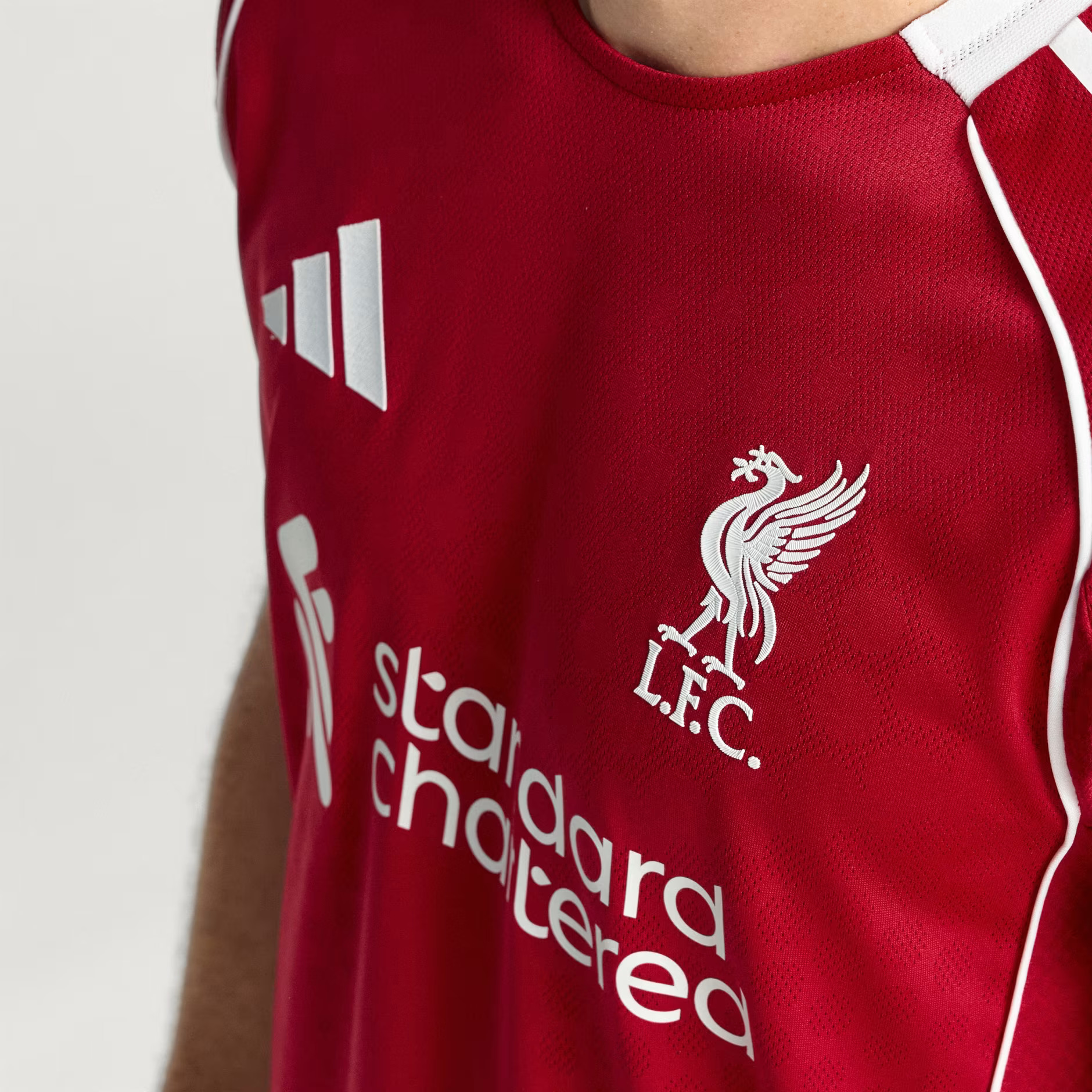 2025 Liverpool Authentic Home Shirt with Nameset