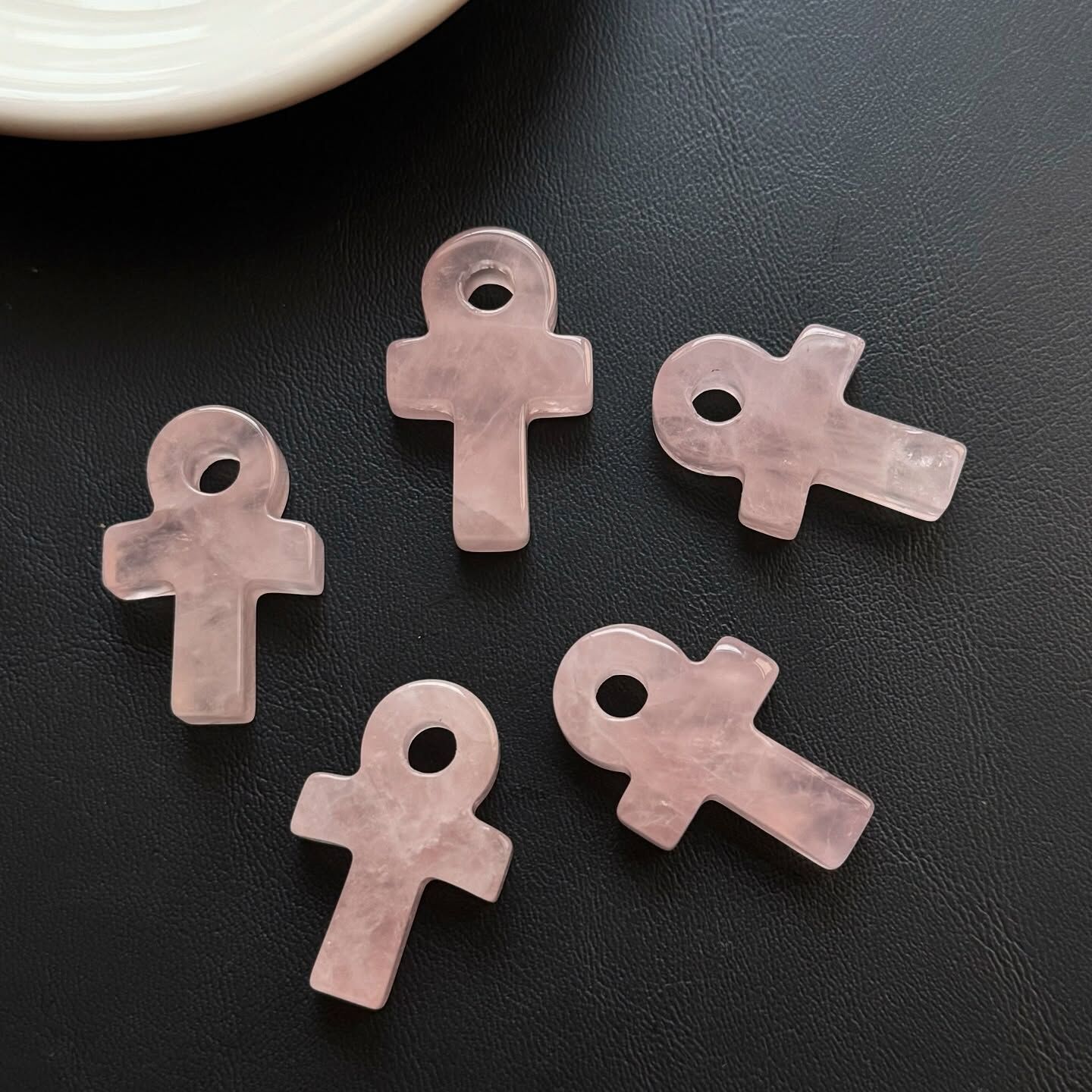 [原石] 粉晶 安卡生命之符 保護能量