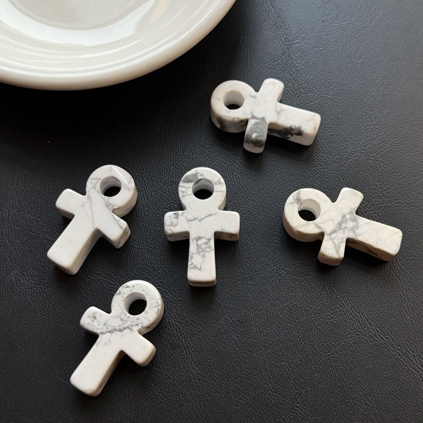 [原石] 白松石 安卡生命之符 保護能量