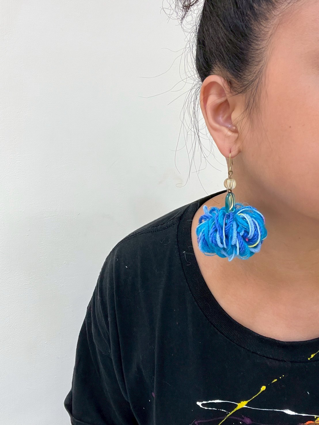 慕球手作 / 毛球耳環