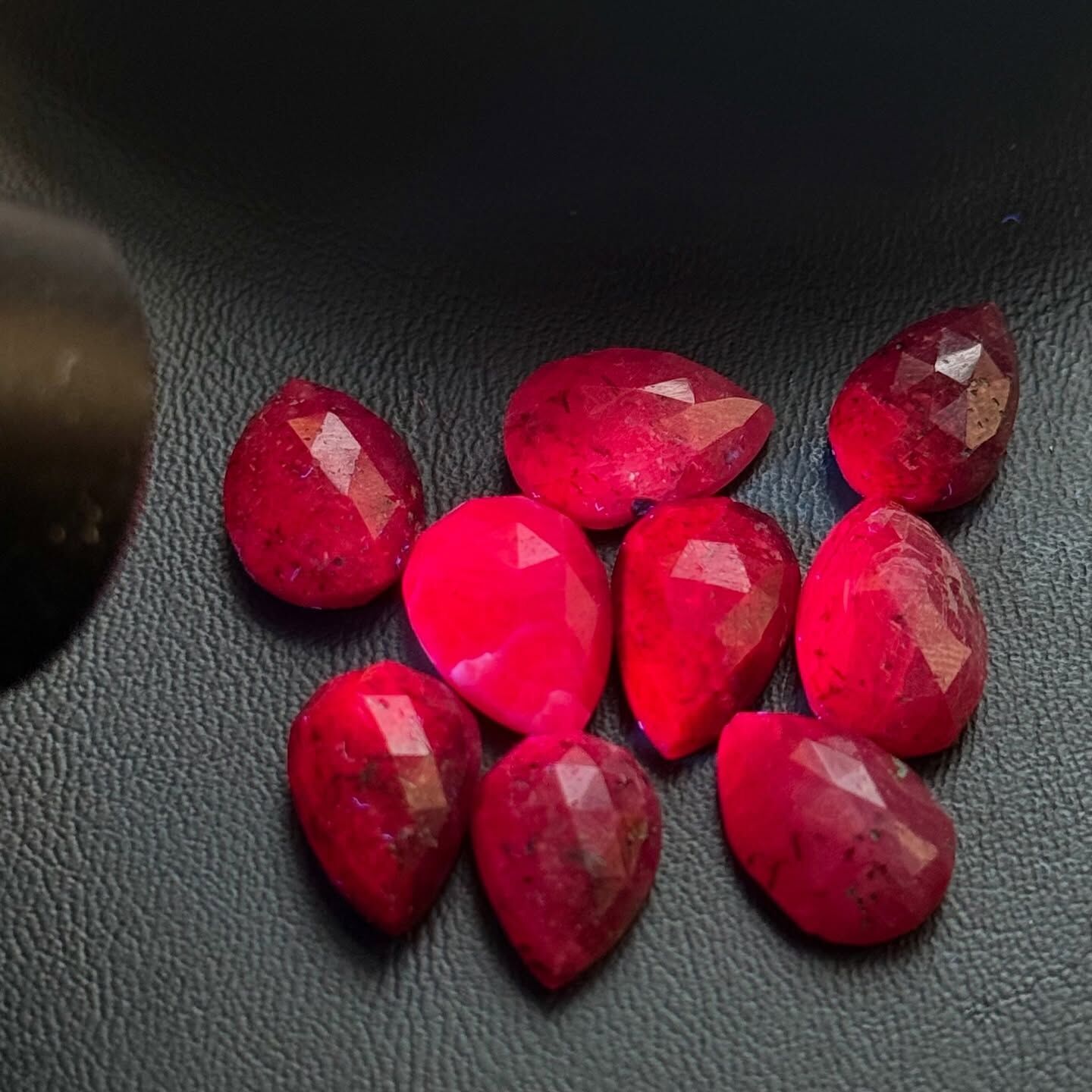 [原石] 紅寶石 水晶蛋面 裸石蛋面