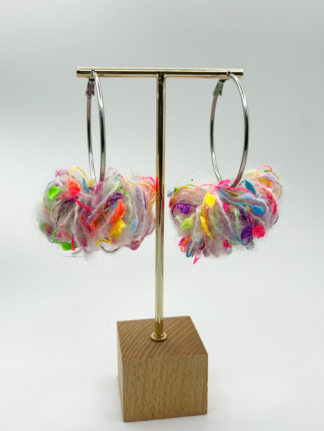 慕球手作 / 毛球耳環