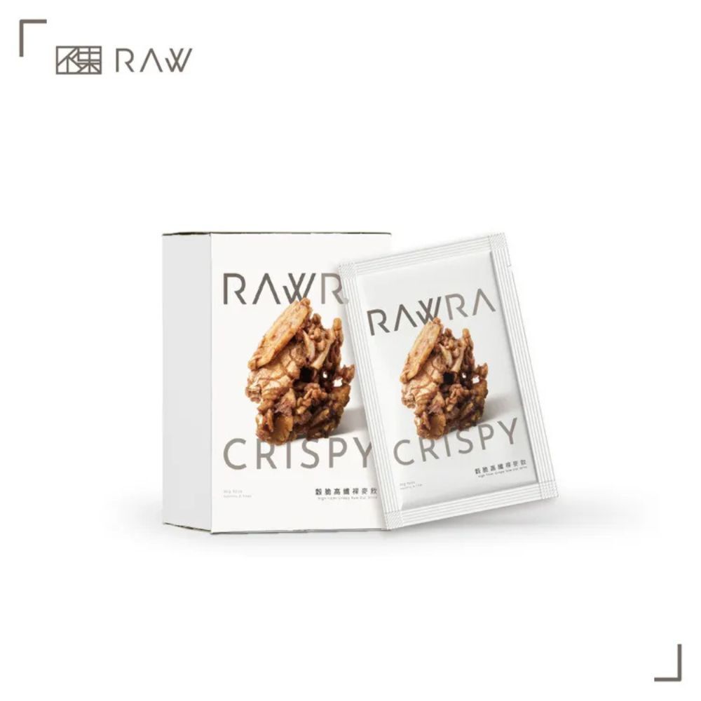 (箱購) RAW 裸 穀脆高纖_裸麥飲 30 gX6包X12盒_同商品買一送一