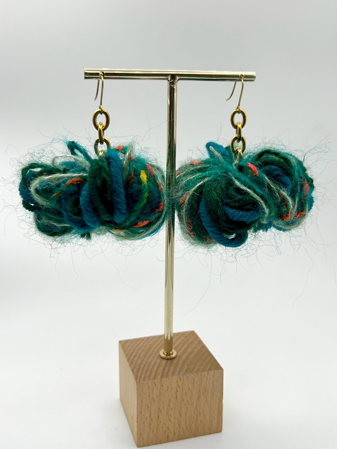 慕球手作 / 毛球耳環